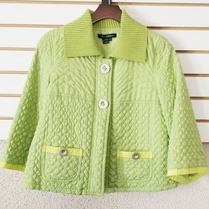 Colette Mordo lightweight green jacket size S